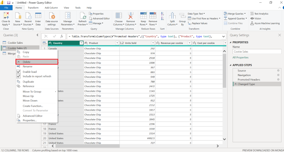 Using Group By in Power Query while Retaining All Column